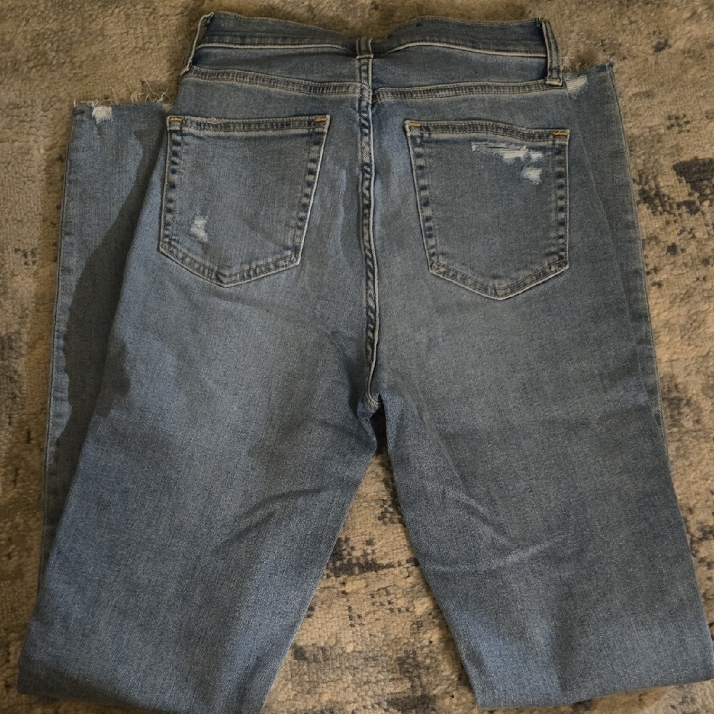 GAP Light Blue Button-Fly Jeans - Picture 4 of 5